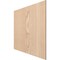 Ekena Millwork 23 3/4W x 23 3/4H x 1/4T Wood Hobby Board, Red Oak HBW24X24X250ARO - alternate 2